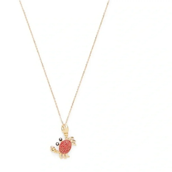 kate spade Jewelry - KATE SPADE - Shore Thing Pave Crab Necklace